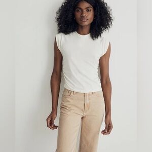 Madewell side cinch muscle tee